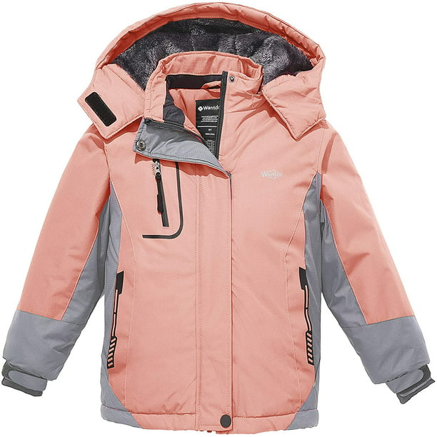 Girl's dare2b Trinket Pink Waterproof and Breathable Ski Wear/Winter Jacket.